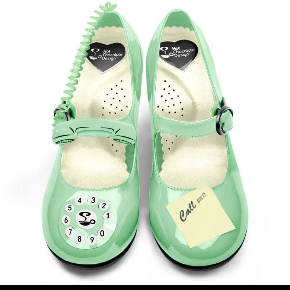 Chocolaticas call me in mint